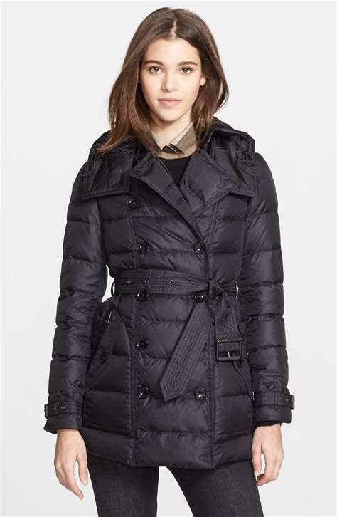 burberry brit shoredale puffer coat|burberry cashmere cape coat.